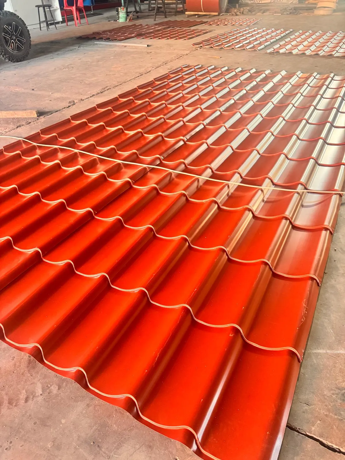 Desenli Çatı Sacı